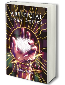 artificial logs book 1: The two boxes cover image